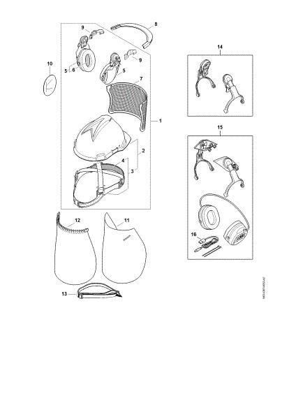 Imagen de Helmet set FUNCTION Universal Helmet set FUNCTION Universal