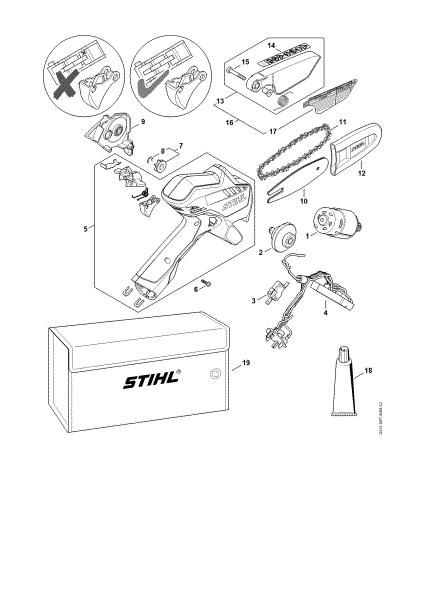Imagen de Spare parts up to serial number 929771305 GTA 26