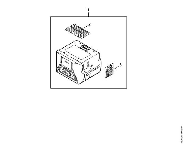 Acumuladores (AK, AP, AR, AS, PS) AK 10 Acumulador de la marca Stihl