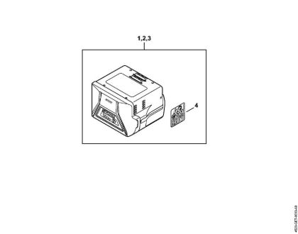 Acumuladores (AK, AP, AR, AS, PS) AK 30 Acumulador de la marca Stihl