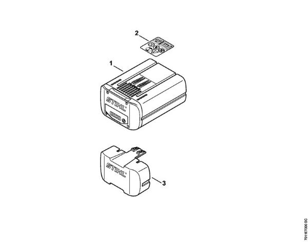 Acumuladores (AK, AP, AR, AS, PS) AP 120 Acumulador de la marca Stihl