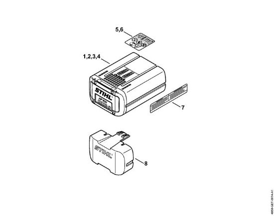 Acumuladores (AK, AP, AR, AS, PS) AP 300 Acumulador de la marca Stihl