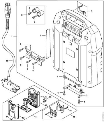 Acumuladores (AK, AP, AR, AS, PS) AR 3000 L Acumulador, Cable de conexión, Adaptador AP de la marca Stihl