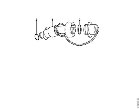 Sistema de llenado para aceite adherente cadenas Sistema de llenado para aceite adherente cadenas Sistema de llenado para aceite adherente cadenas de la marca Stihl