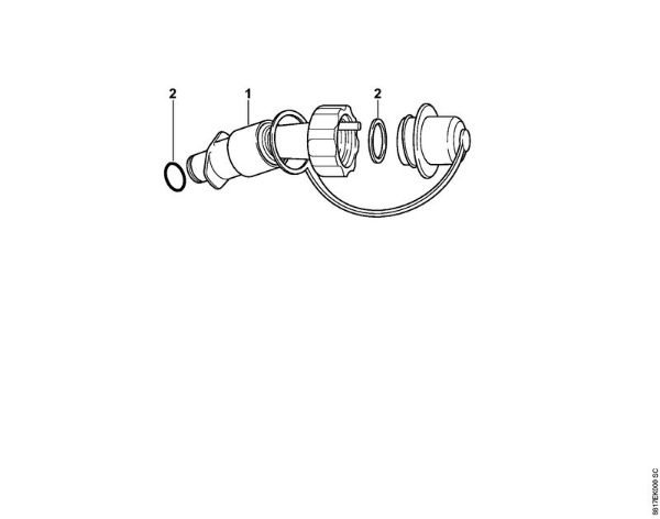 Sistema de llenado para aceite adherente cadenas Sistema de llenado para aceite adherente cadenas Sistema de llenado para aceite adherente cadenas de la marca Stihl
