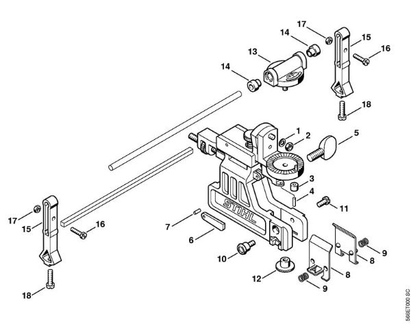 FG 3 FG 3 Afiladora FG 3 de la marca Stihl