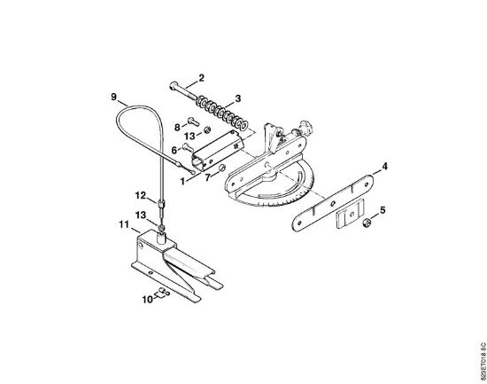 USG USG Dispositivo tensor de la marca Stihl