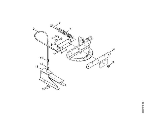 USG USG Dispositivo tensor de la marca Stihl