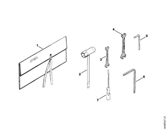 BT 360 BT 360 Herramientas, Accesorios extra de la marca Stihl