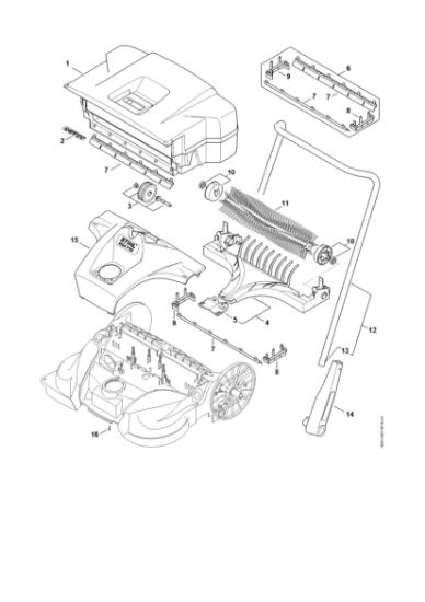 Imagen de Recipiente, Manillar tubular KGA 770