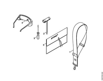 Escoba cilí­ndrica (KW) KW 85 Herramientas, Accesorios extra de la marca Stihl
