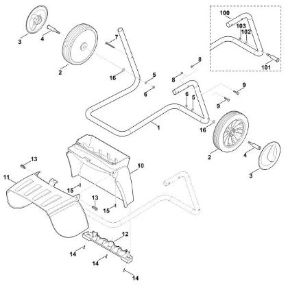Imagen de D - Pie de rueda GH 370.0 S