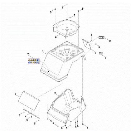 Imagen de B - Carcasa GH 370.1 S