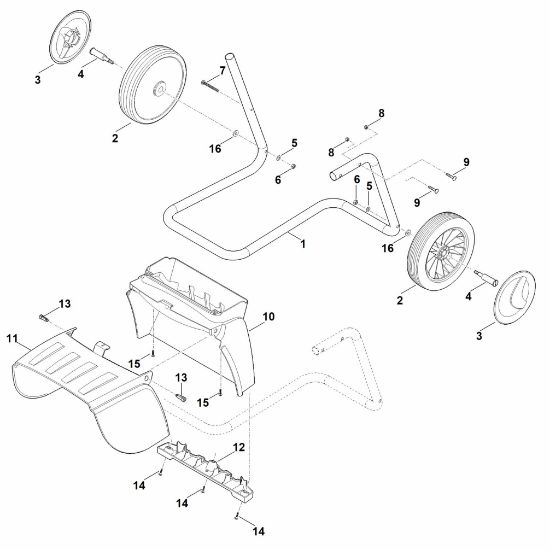 Imagen de D - Pie de rueda GH 370.1 S