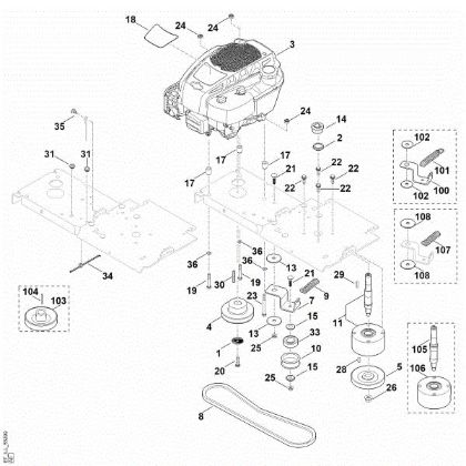 Imagen de C - Motor, traccián GH 460.0