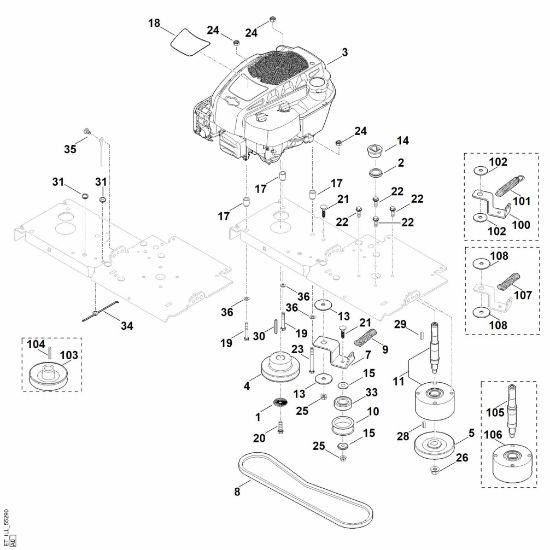Imagen de C - Motor, traccián GH 460.0