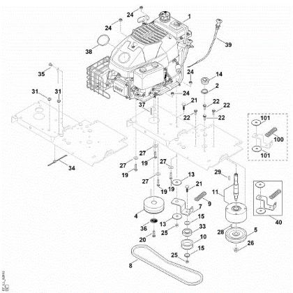 Imagen de C - Motor, traccián GH 460.1 C