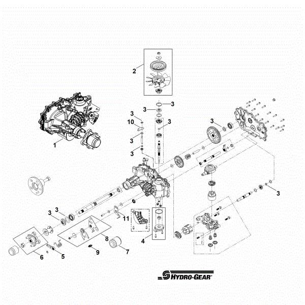 Imagen de A - Engranaje de ejes izquierdo ZL-HPHH_UL7B-2XLX