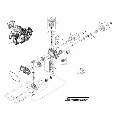 Imagen de A - Engranaje de ejes derecho ZS-GKEF-9TB-11RX