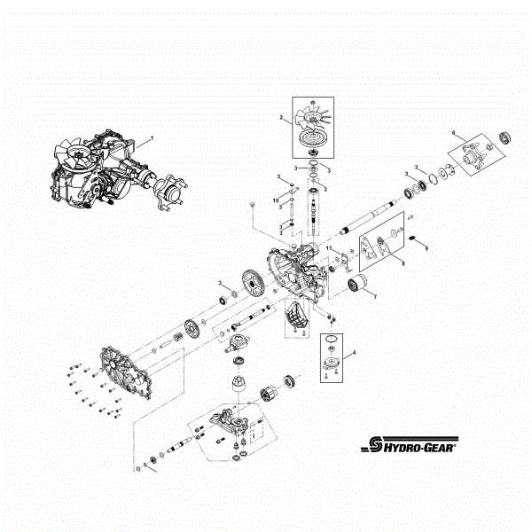 Imagen de A - Engranaje de ejes izquierdo ZS-KKEF-9T7C-11RX
