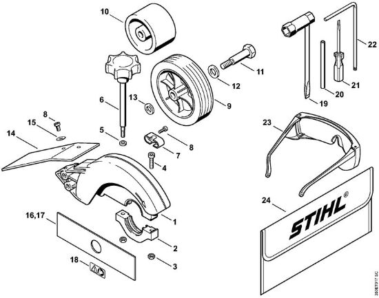 FC 44 FC 44 Protector, Herramientas, Accesorios especials de la marca Stihl