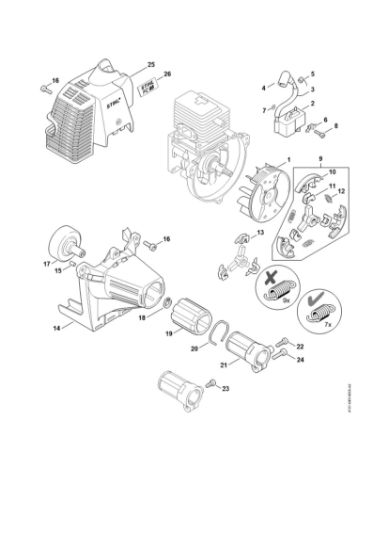 Imagen de Sistema de encendido, Embrague FC 85