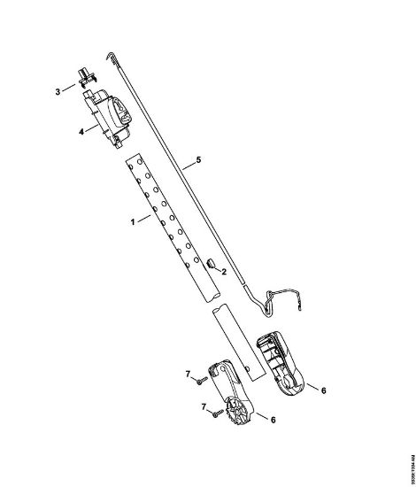 Cortabordes eléctricos (FE, FSE) FSE 52 Vástago de la marca Stihl