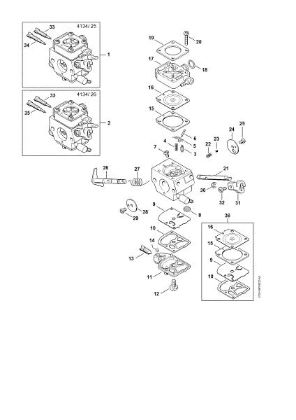 Imagen de Carburador 4134/25, 4134/26 FS 350