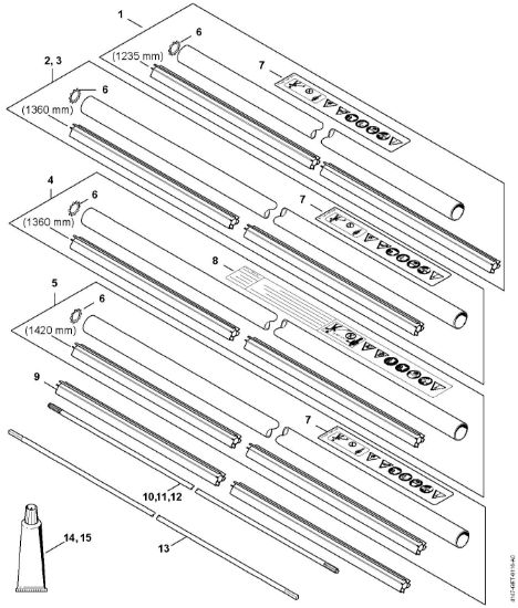Imagen de Vástago FS 360 C-E