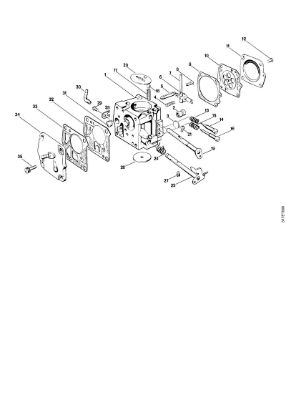Desbrozadoras (FS) FS 410 (4110) Carburador de la marca Stihl