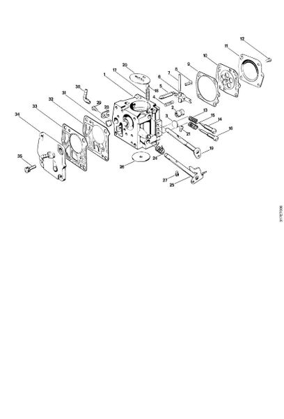 Desbrozadoras (FS) FS 410 (4110) Carburador de la marca Stihl