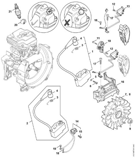 Imagen de Sistema de encendido FS 410 (4147)