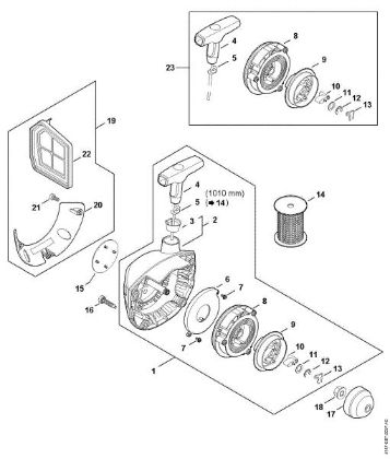 Imagen de Mecanismo de arranque FS 411 C-EM