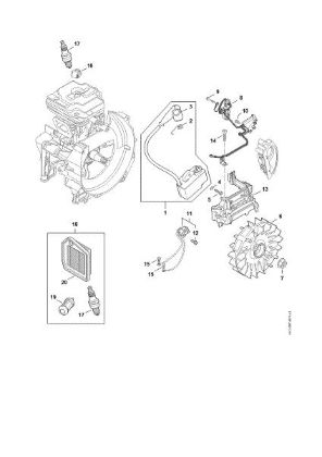Imagen de Sistema de encendido FS 411 C-EM