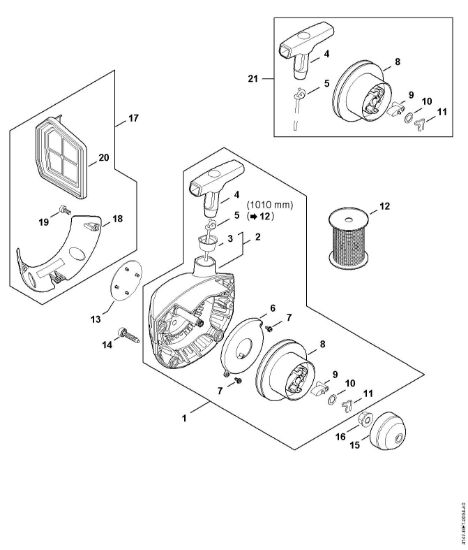 Imagen de Mecanismo de arranque FS 460-K