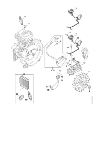 Imagen de Sistema de encendido FS 461 C-EM
