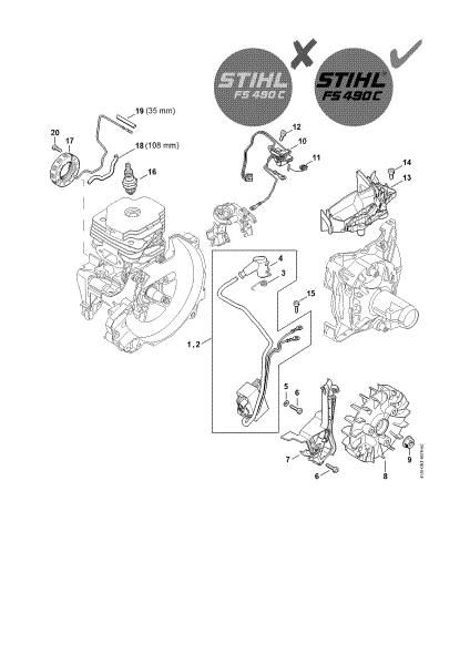 Imagen de Sistema de encendido FS 490 C-EM L