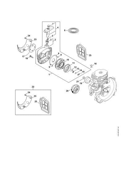 Imagen de Mecanismo de arranque FS 490 C-EM W