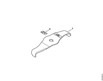 FS Herramientas de corte Cuchillas picadoras 270-2 Cuchillas picadoras 270-2 de la marca Stihl
