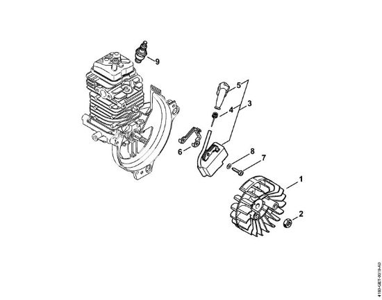 Motoguadañas (FS) FS 111 R Sistema de encendido de la marca Stihl
