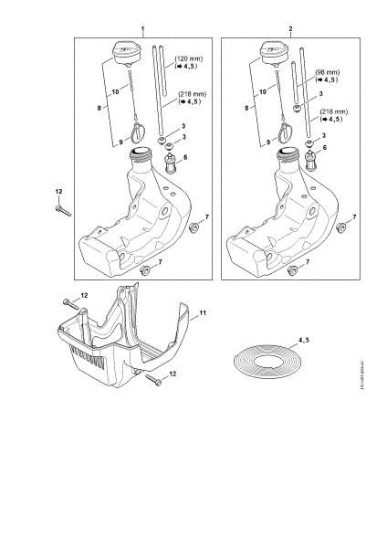Imagen de Depásito de combustible FS 230