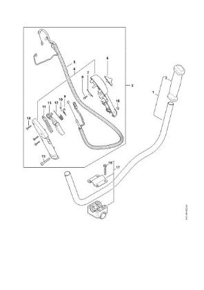Imagen de Empuáadura doble FS 230