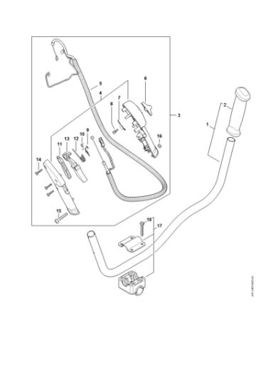 Imagen de Empuáadura doble FS 230