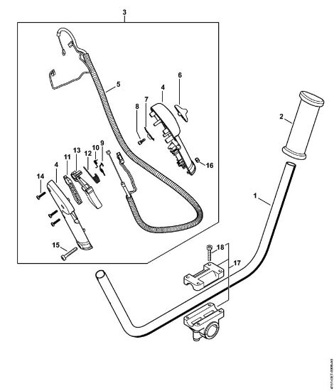 Motoguadañas (FS) FS 230 Empuóadura doble de la marca Stihl