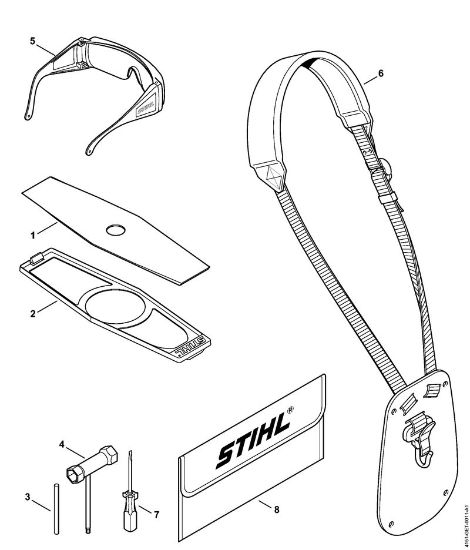Motoguadañas (FS) FS 230 Herramientas, Accesorios extra de la marca Stihl