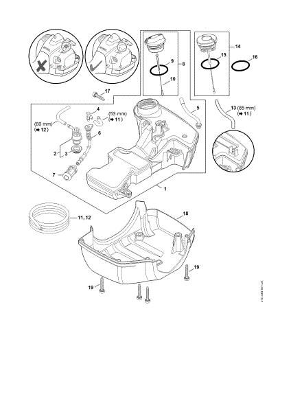 Imagen de Depásito de combustible FS 240