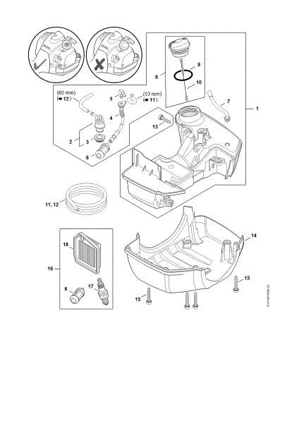 Imagen de Depásito de combustible FS 240 C-E