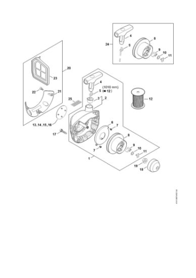 Imagen de Mecanismo de arranque FS 260 R