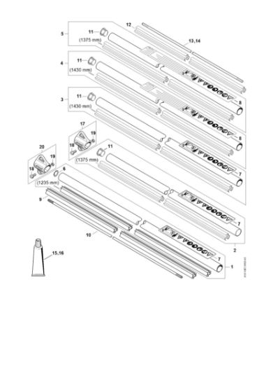 Imagen de Vástago FS 260 RC-E