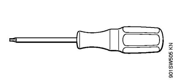 Motoguadañas (FS) FS 261 Destornillador T8 de la marca Stihl